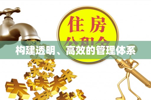 武汉构建透明、高效的管理体系